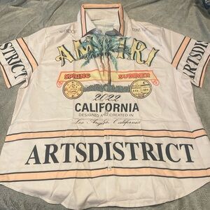 Silky summer rum shirt size xl